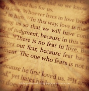 no fear in love 